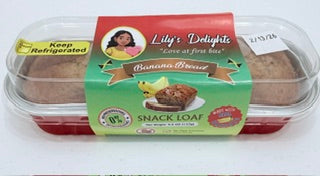 Banana Bread Snack Loaf